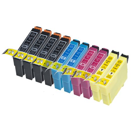 10 Pack Compatible Epson 18XL XXL High Yield Printer Ink Cartridges